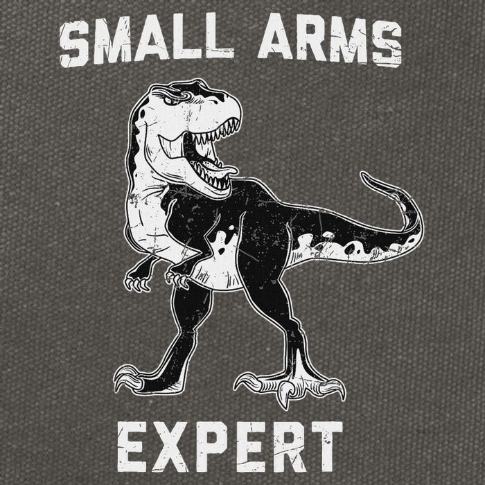 Dinosaur Small Arms Expert Cotton Canvas Backpack