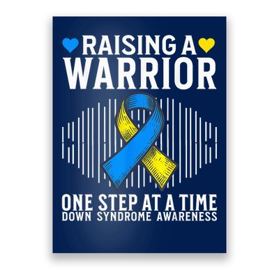 Down Syndrome Awareness Mom Dad Support Down Syndrome Poster
