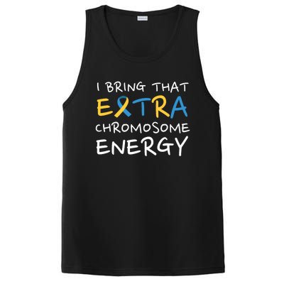 Down Syndrome Awareness Extra Chromosome PosiCharge Competitor Tank