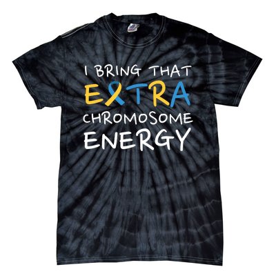 Down Syndrome Awareness Extra Chromosome Tie-Dye T-Shirt