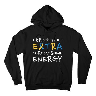 Down Syndrome Awareness Extra Chromosome Tall Hoodie