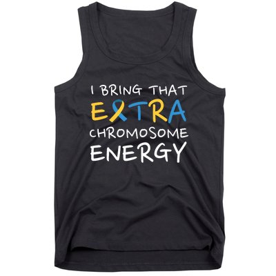 Down Syndrome Awareness Extra Chromosome Tank Top