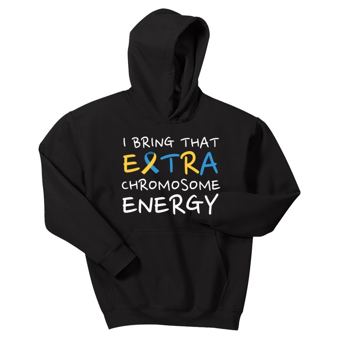 Down Syndrome Awareness Extra Chromosome Kids Hoodie