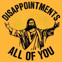 Disappointments Sarcastic All Of You Christian Jesus Pom Pom 12in Knit Beanie