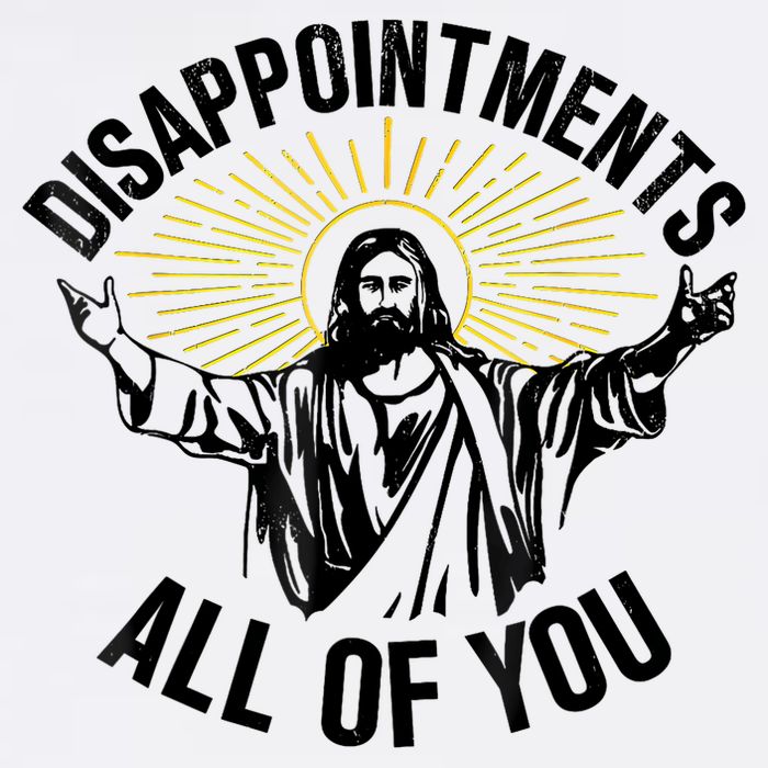 Disappointments Sarcastic All Of You Christian Jesus Full-Length Apron With Pockets