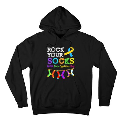 Down Syndrome Awareness  Rock Your Socks Hoodie