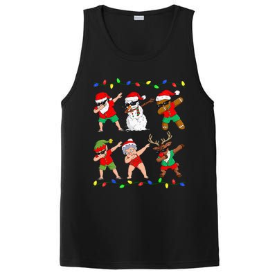 Dabbing Santa And Friends Christmas In July Xmas PosiCharge Competitor Tank