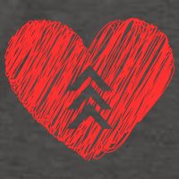 Down Syndrome Awareness Heart Vector Backpack