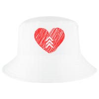 Down Syndrome Awareness Heart Cool Comfort Performance Bucket Hat