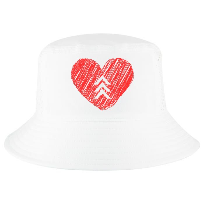 Down Syndrome Awareness Heart Cool Comfort Performance Bucket Hat