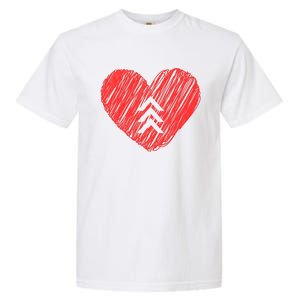 Down Syndrome Awareness Heart Garment-Dyed Heavyweight T-Shirt