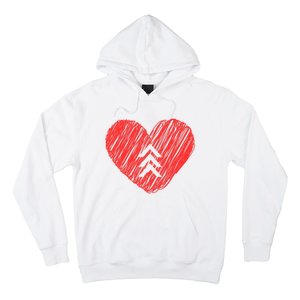 Down Syndrome Awareness Heart Hoodie