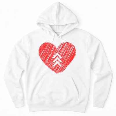Down Syndrome Awareness Heart Hoodie