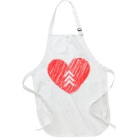 Down Syndrome Awareness Heart Apron