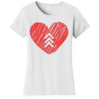 Down Syndrome Awareness Heart Women's T-Shirt