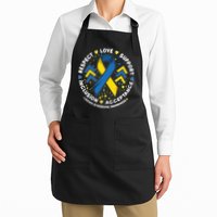 Down Syndrome Awareness Respect Love Support Inclusion Acceptance Apron