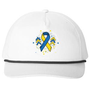 Down Syndrome Awareness Respect Love Support Inclusion Acceptance Snapback Five-Panel Rope Hat