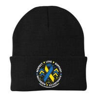 Down Syndrome Awareness Respect Love Support Inclusion Acceptance Beanie