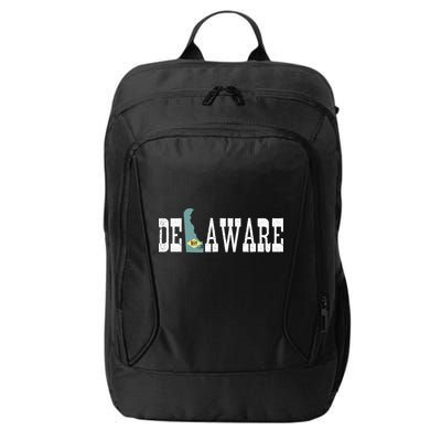 Delaware State And Delaware Flag With Pride For Delaware City Backpack