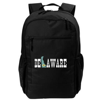 Delaware State And Delaware Flag With Pride For Delaware Backpack