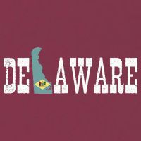 Delaware State And Delaware Flag With Pride For Delaware 16oz Travel Tumbler
