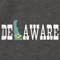 Delaware State And Delaware Flag With Pride For Delaware Vector Backpack