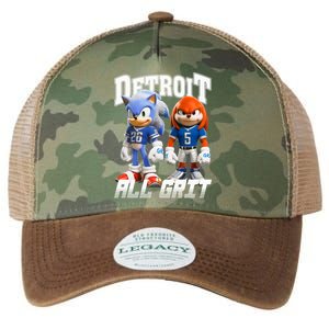 Detroit Sonic And Knuckles All Grit Football Legacy Tie Dye Trucker Hat