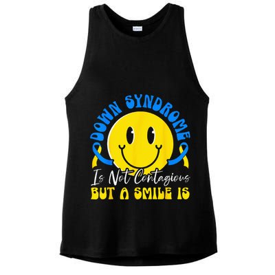 Down Syndrome Awareness Extra Chromosome Trisonomy 21 Ladies PosiCharge Tri-Blend Wicking Tank