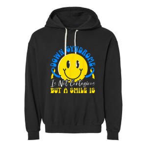 Down Syndrome Awareness Extra Chromosome Trisonomy 21 Garment-Dyed Fleece Hoodie