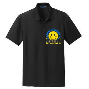 Down Syndrome Awareness Extra Chromosome Trisonomy 21 Dry Zone Grid Polo