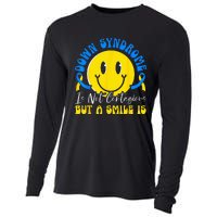 Down Syndrome Awareness Extra Chromosome Trisonomy 21 Cooling Performance Long Sleeve Crew