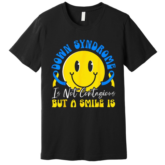 Down Syndrome Awareness Extra Chromosome Trisonomy 21 Premium T-Shirt