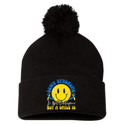 Down Syndrome Awareness Extra Chromosome Trisonomy 21 Pom Pom 12in Knit Beanie