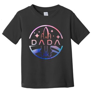 Dada Space Astronaut Rocket Birthday Party Toddler T-Shirt