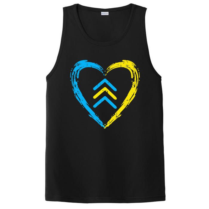 Down Syndrome Awareness Arrows Trisomy 21 T21 PosiCharge Competitor Tank