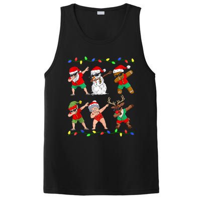 Dabbing Santa And Friends Christmas In July Xmas PosiCharge Competitor Tank