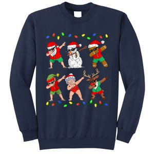 Dabbing Santa And Friends Christmas In July Xmas Sweatshirt