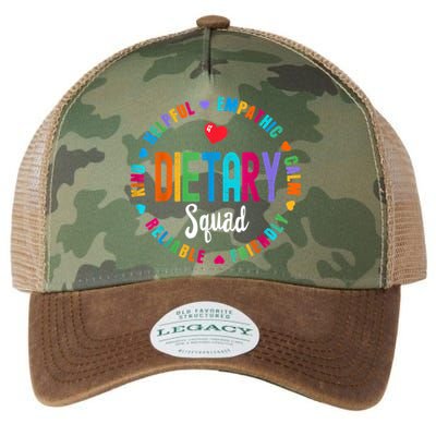 Dietary SQUAD Appreciation Week Healthcare Dietitian Squad Legacy Tie Dye Trucker Hat