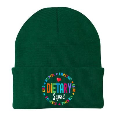 Dietary SQUAD Appreciation Week Healthcare Dietitian Squad Knit Cap Winter Beanie