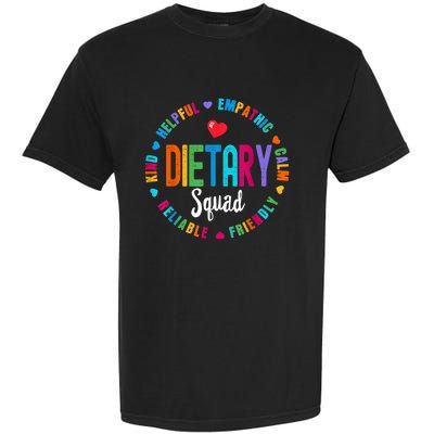 Dietary SQUAD Appreciation Week Healthcare Dietitian Squad Garment-Dyed Heavyweight T-Shirt