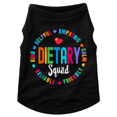 Dietary SQUAD Appreciation Week Healthcare Dietitian Squad Doggie Tank