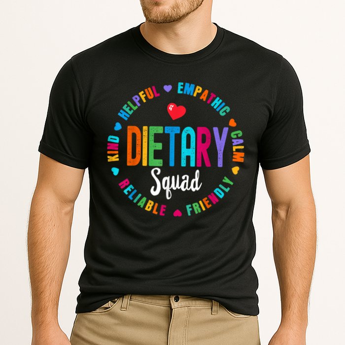 Dietary SQUAD Appreciation Week Healthcare Dietitian Squad Performance Shirt