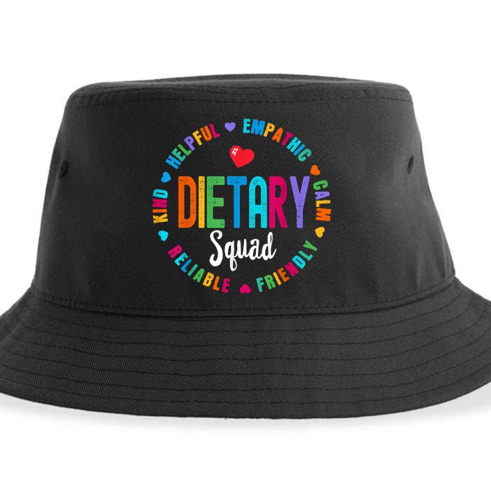 Dietary SQUAD Appreciation Week Healthcare Dietitian Squad Sustainable Bucket Hat