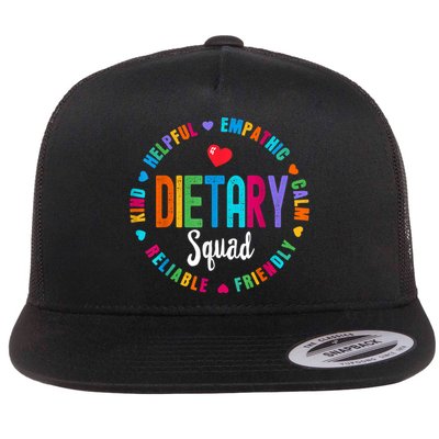Dietary SQUAD Appreciation Week Healthcare Dietitian Squad Flatbill Hat
