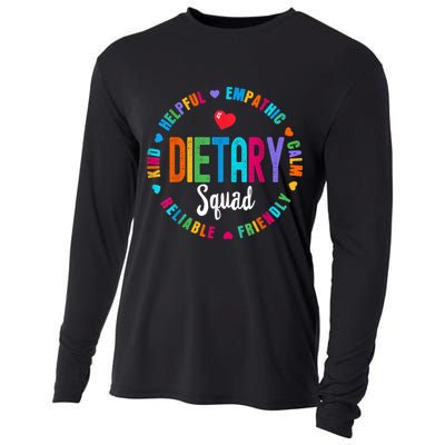 Dietary SQUAD Appreciation Week Healthcare Dietitian Squad Cooling Performance Long Sleeve Crew