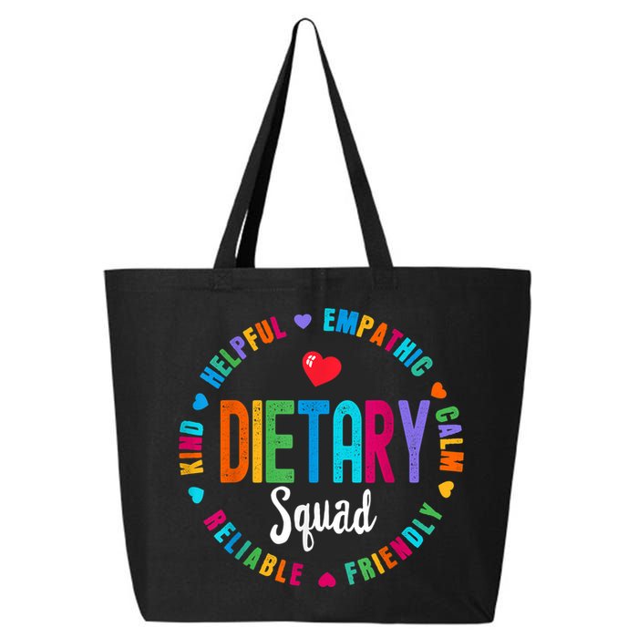 Dietary SQUAD Appreciation Week Healthcare Dietitian Squad 25L Jumbo Tote