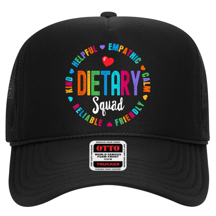 Dietary SQUAD Appreciation Week Healthcare Dietitian Squad Trucker Hat