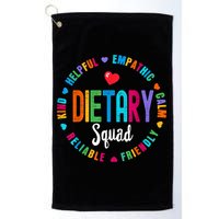 Dietary SQUAD Appreciation Week Healthcare Dietitian Squad Golf Towel