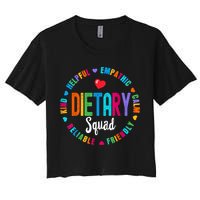 Dietary SQUAD Appreciation Week Healthcare Dietitian Squad Crop Top