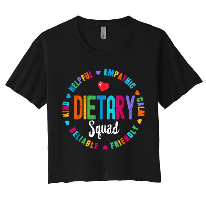 Dietary SQUAD Appreciation Week Healthcare Dietitian Squad Crop Top